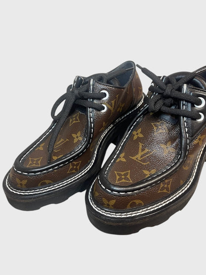 Derbies Louis Vuitton Beaubourg T.37