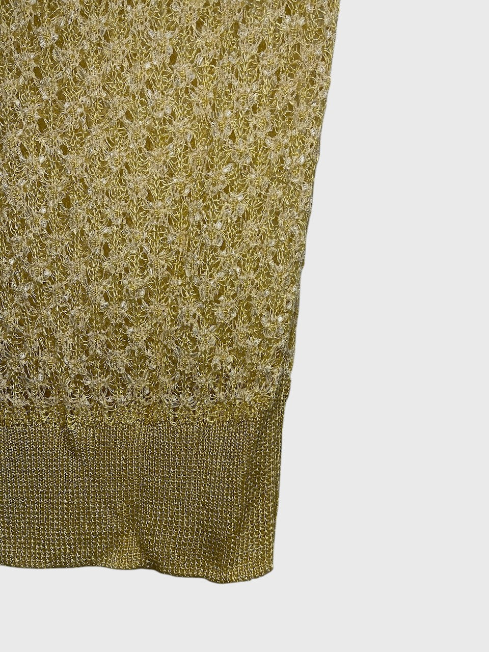 Top Chanel jaune T.36