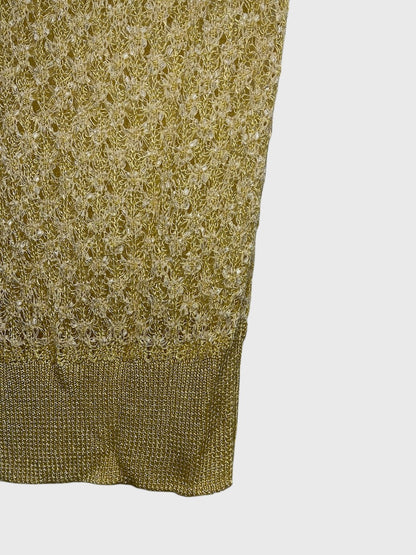 Top Chanel jaune T.36