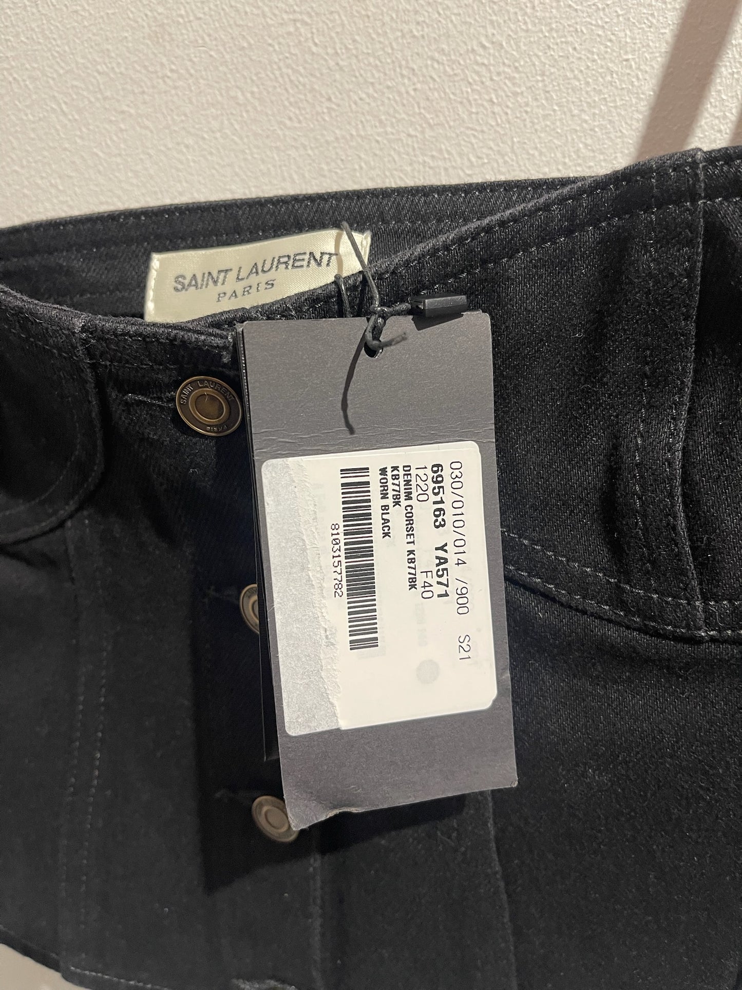 Top bustier Saint Laurent T.38