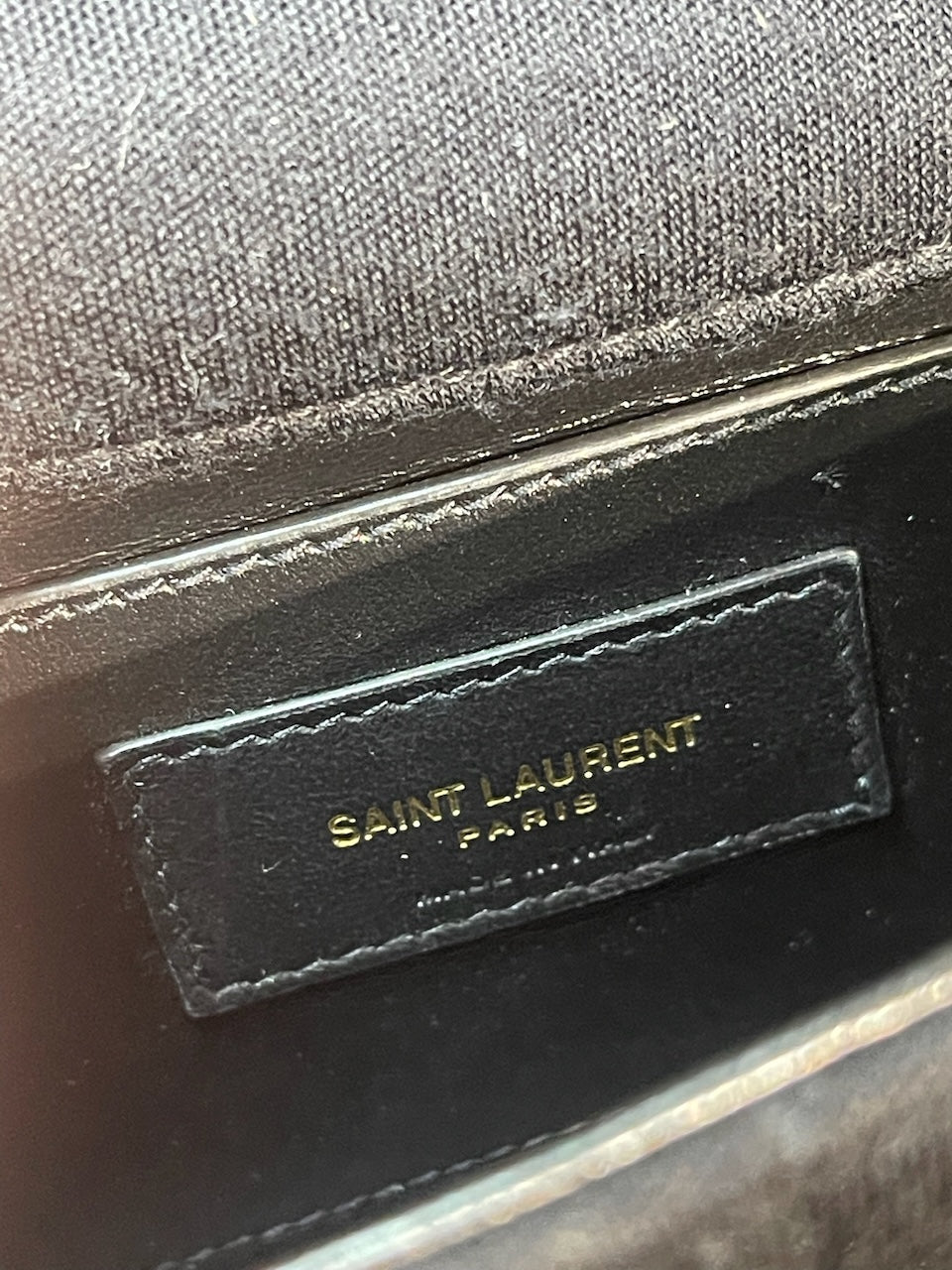 Sac Saint Laurent Jamie noir