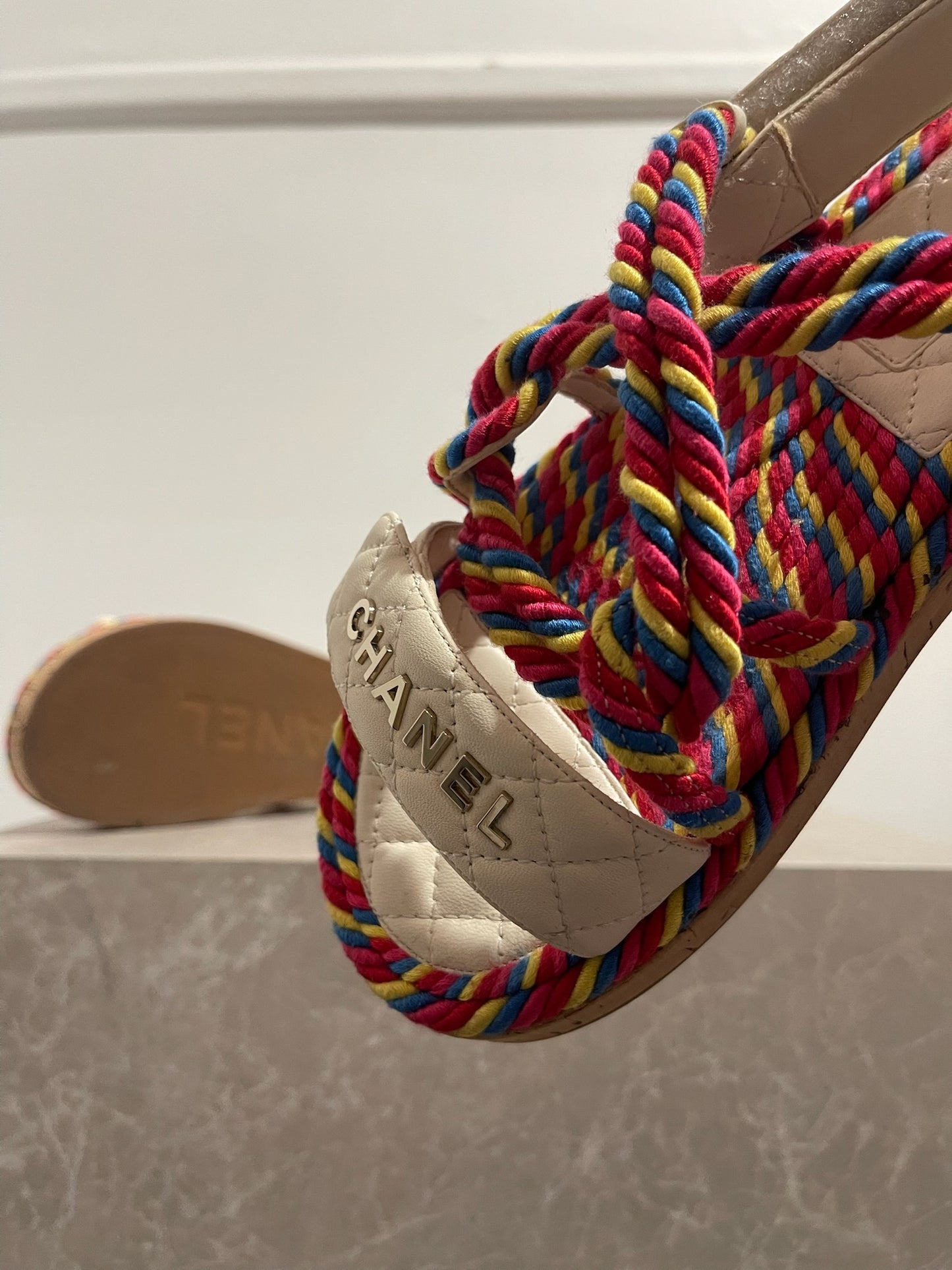 Sandales Chanel Dad T.37