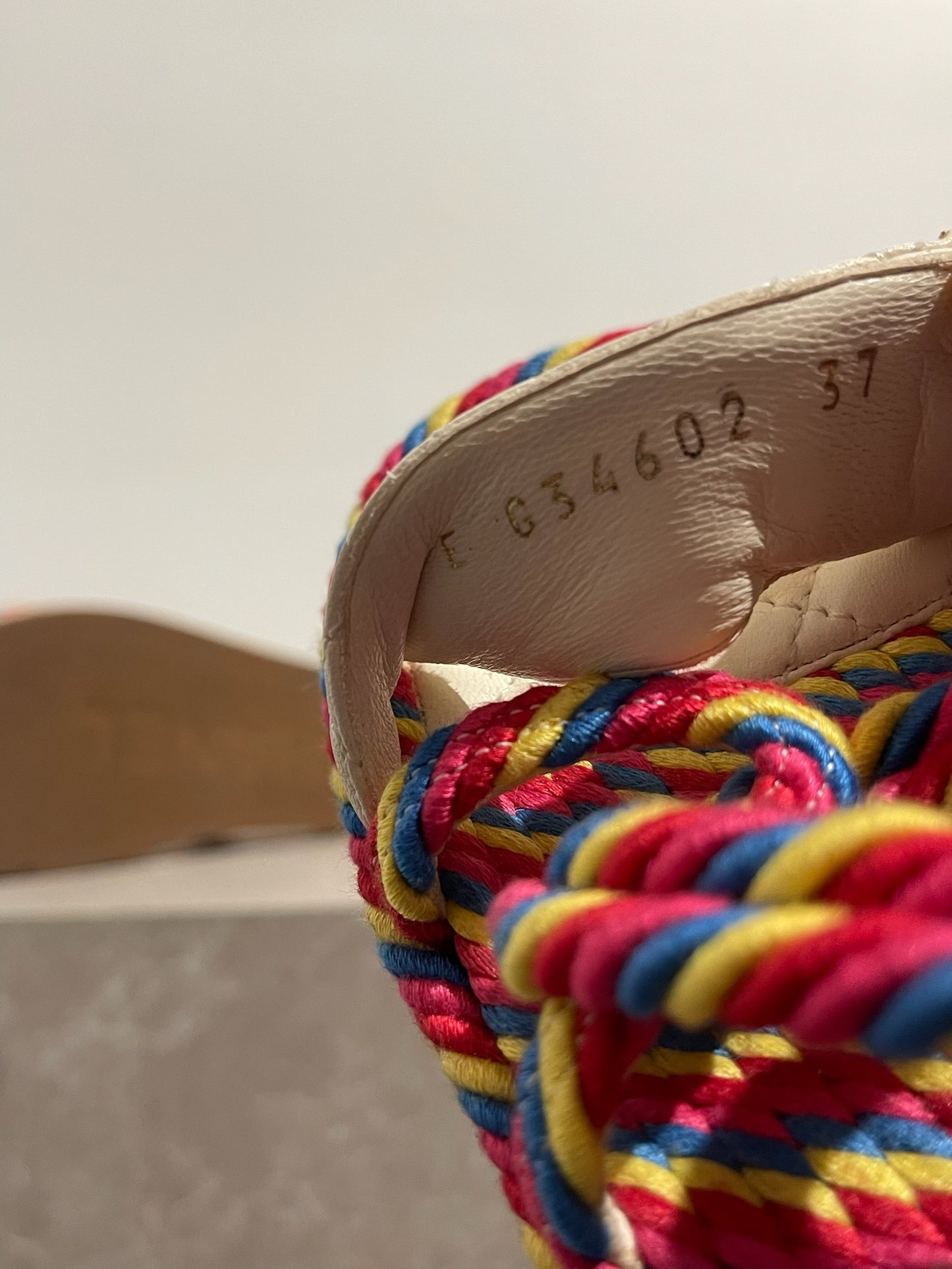 Sandales Chanel Dad T.37