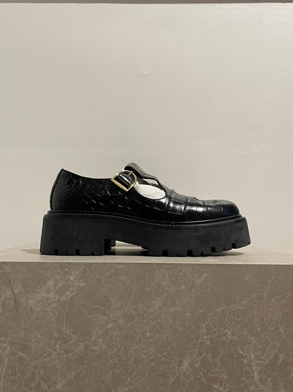 Mocassins Celine noirs T.37