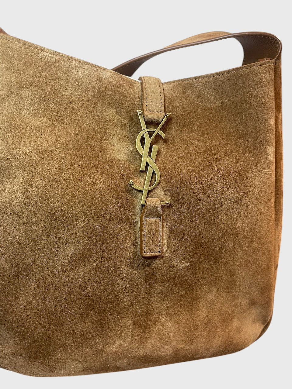 Sac Saint Laurent 5 à 7 caramel