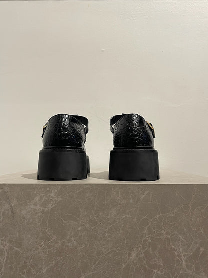 Mocassins Celine noirs T.37