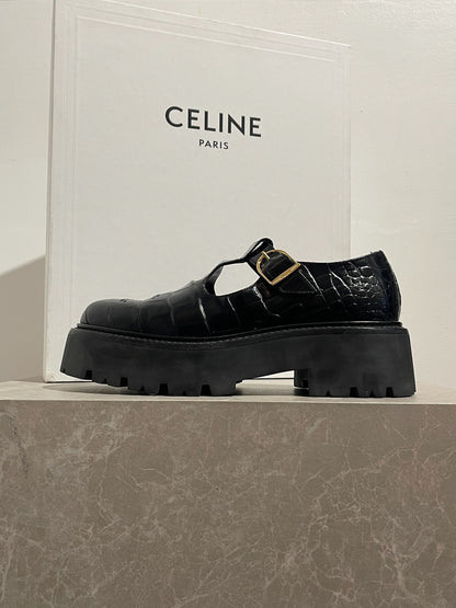 Mocassins Celine noirs T.37