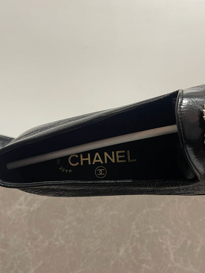 Mocassins Chanel noirs T.39