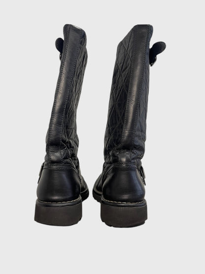 Bottes Chanel noires T.40