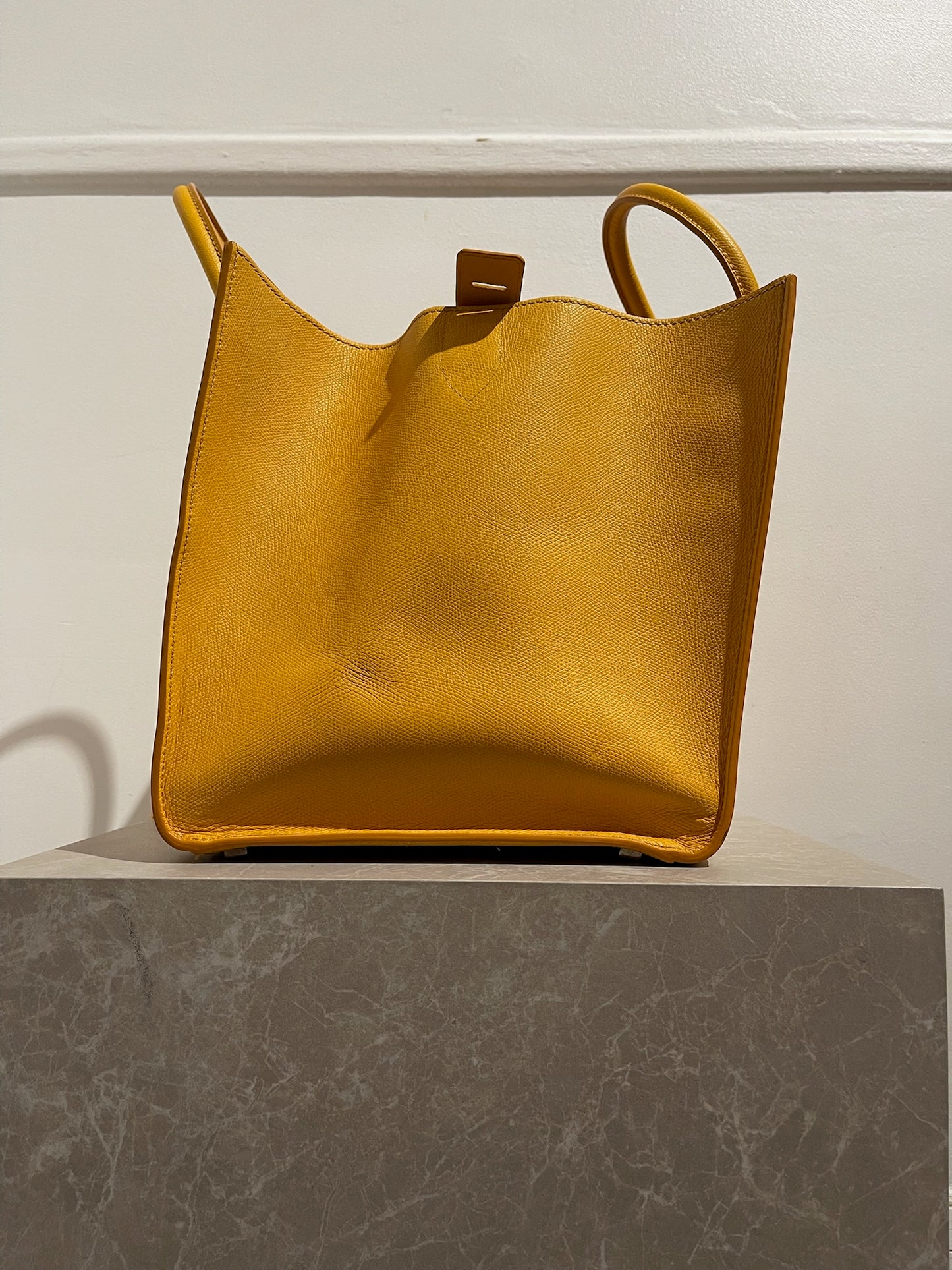 Sac Céline Luggage jaune