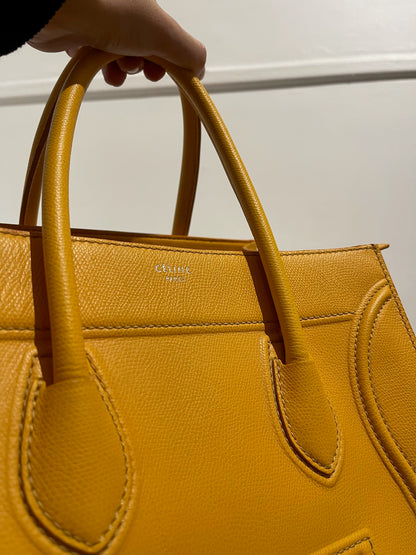 Sac Céline Luggage jaune