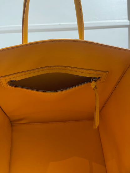 Sac Céline Luggage jaune