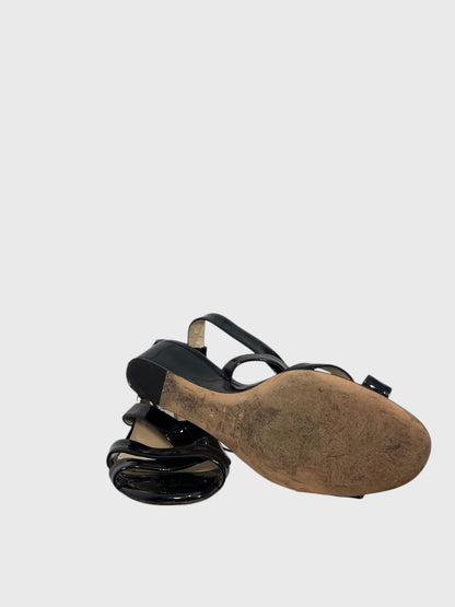 Sandales Jimmy Choo noires T.40