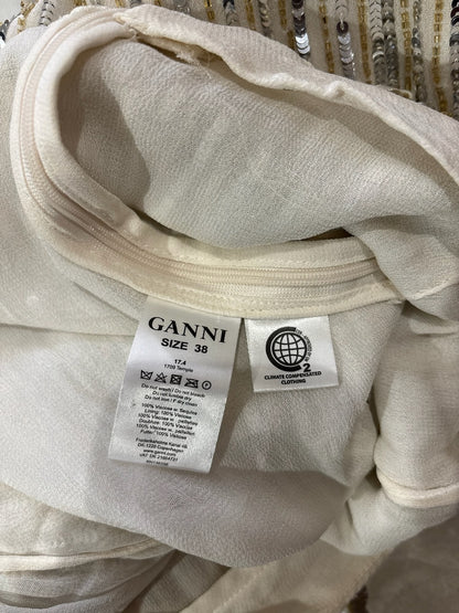 Pantalon Ganni à sequins T.38