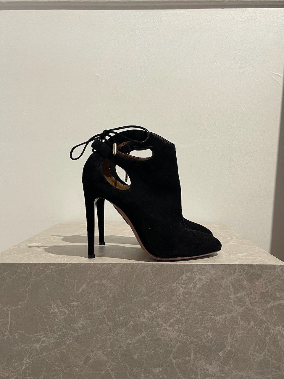 Bottines Aquazzura noires T.36