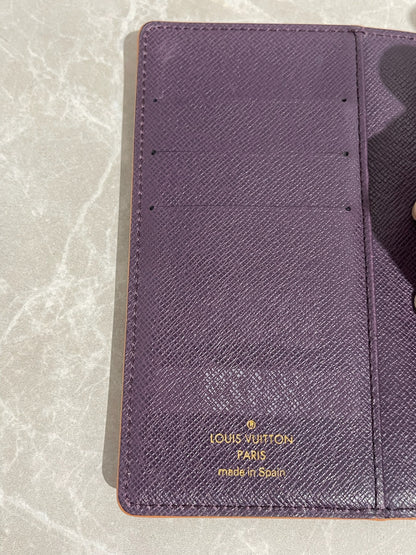 Agenda Epi Louis Vuitton jaune