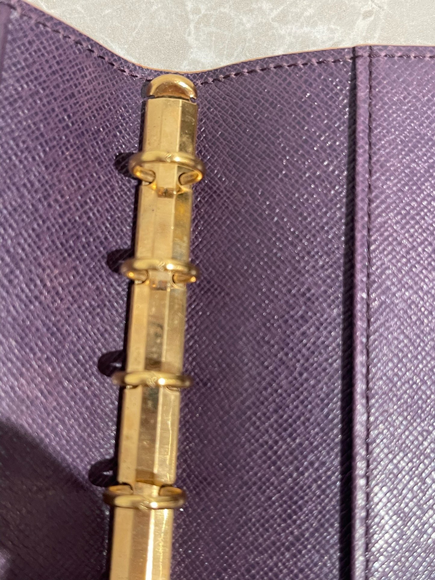 Agenda Epi Louis Vuitton jaune