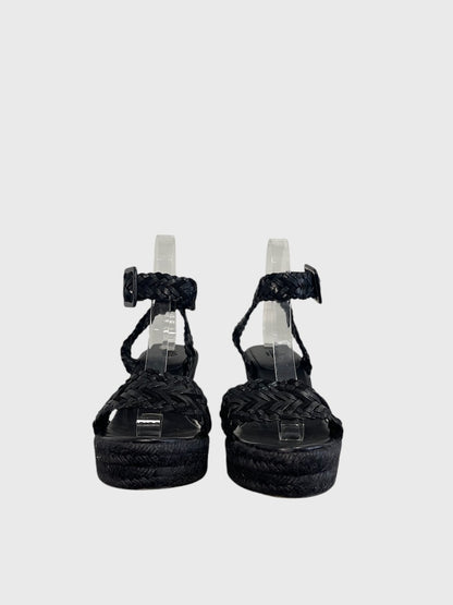 Sandales Hermès noires T.40