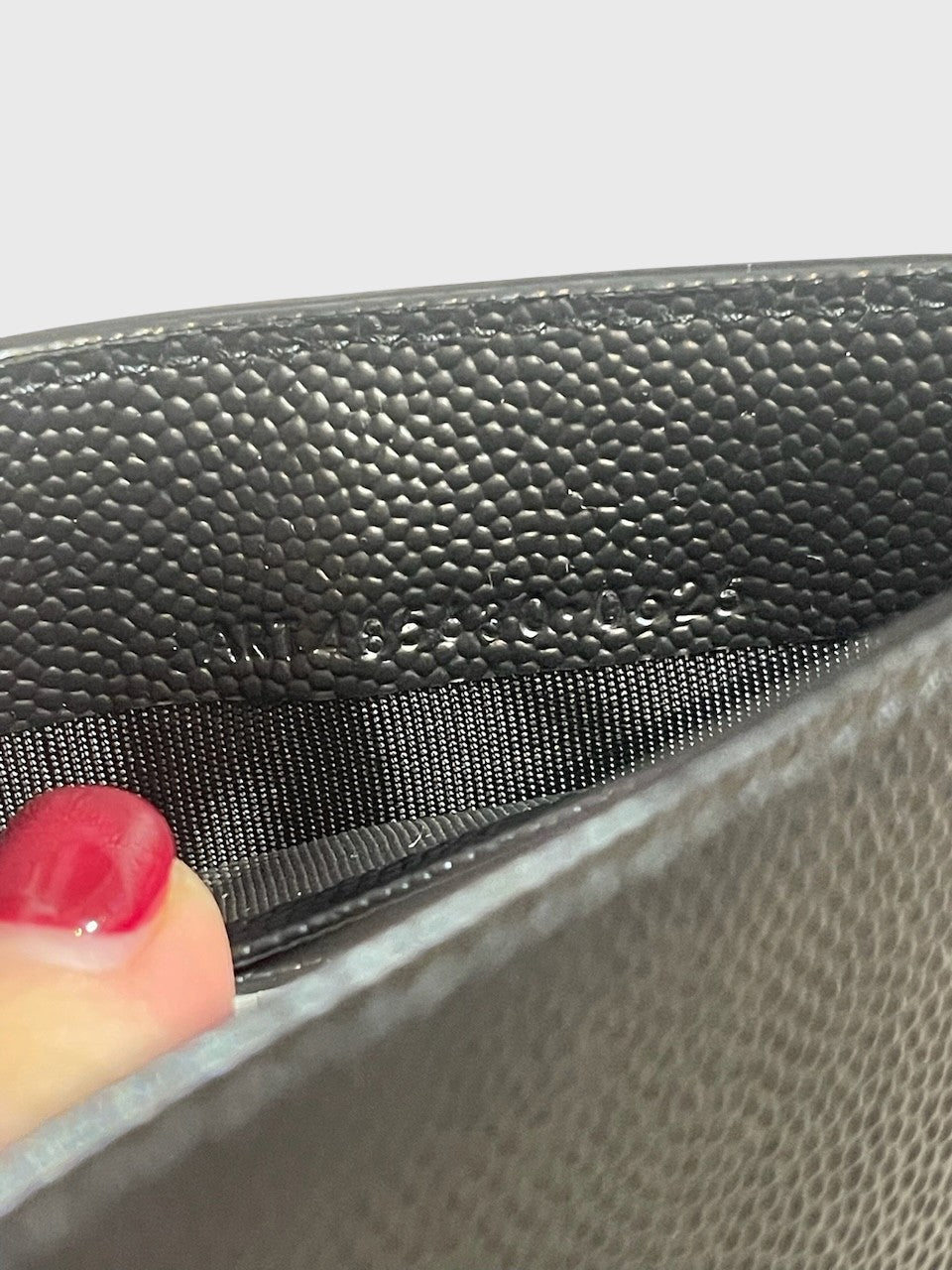 Porte-cartes Saint Laurent Cassandre
