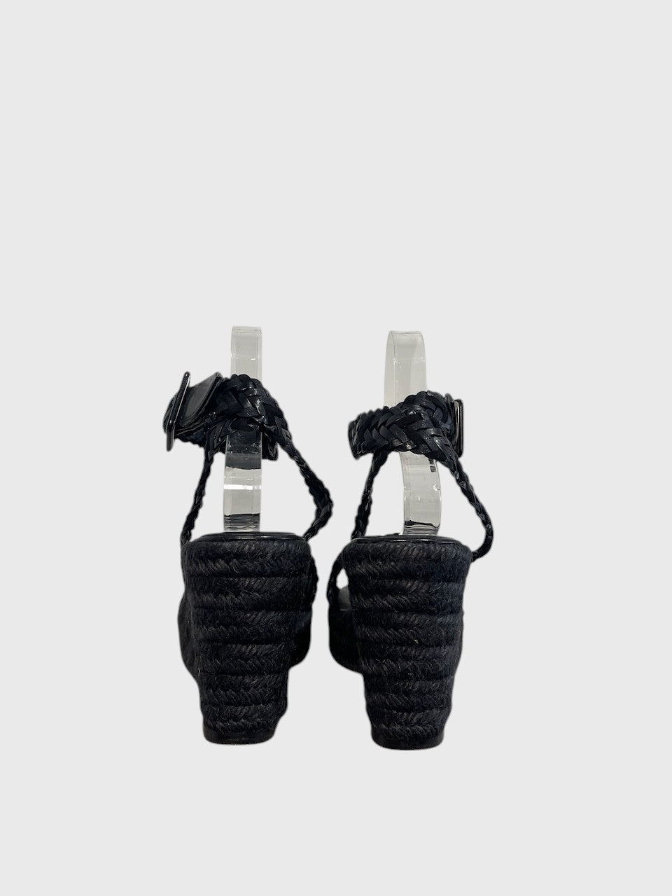 Sandales Hermès noires T.40