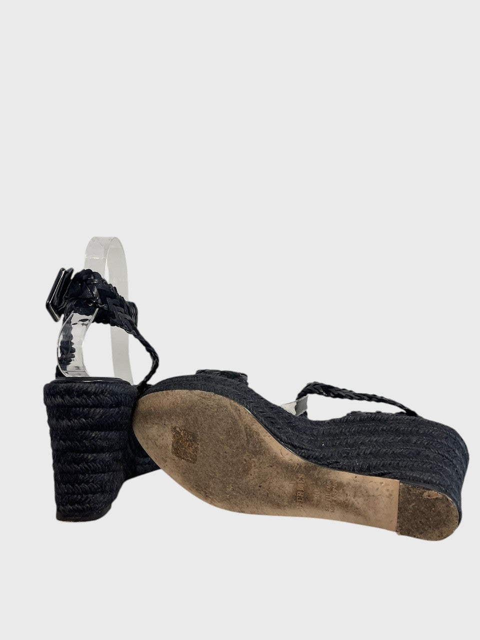 Sandales Hermès noires T.40