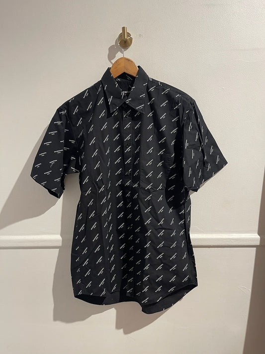 Chemise Balenciaga noire T.37