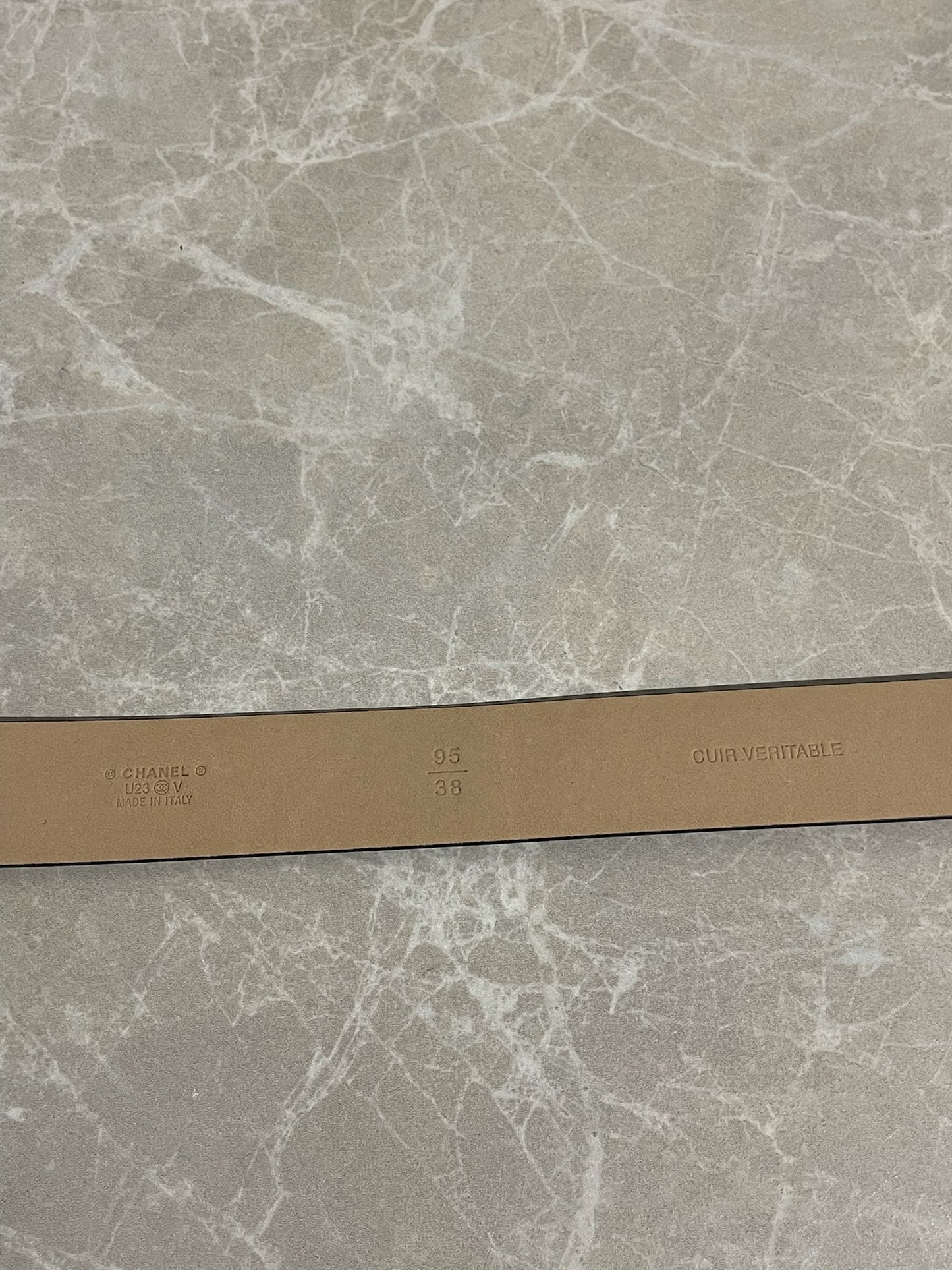 Ceinture Chanel noire