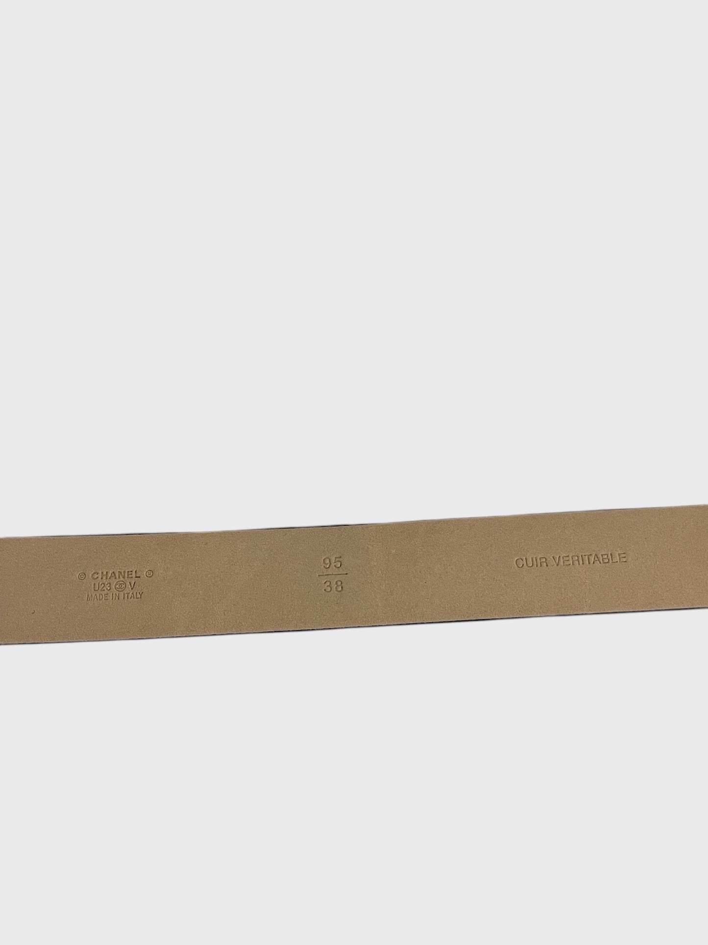 Ceinture Chanel noire