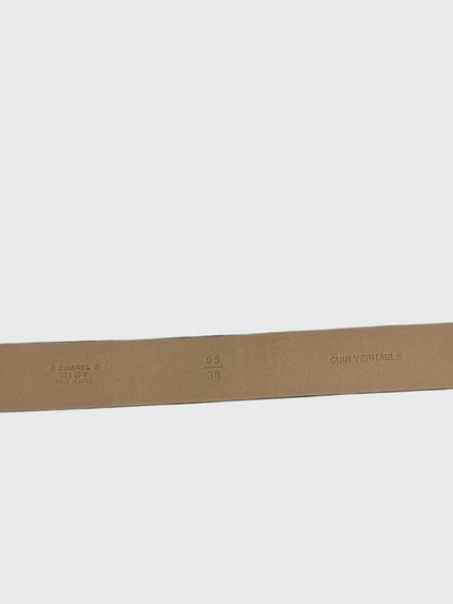 Ceinture Chanel noire