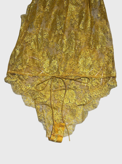 Body Saint Laurent jaune T.36