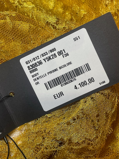 Body Saint Laurent jaune T.36
