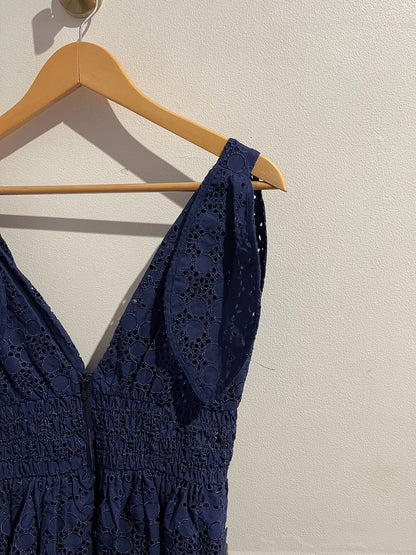 Robe Self Portrait bleue T.36