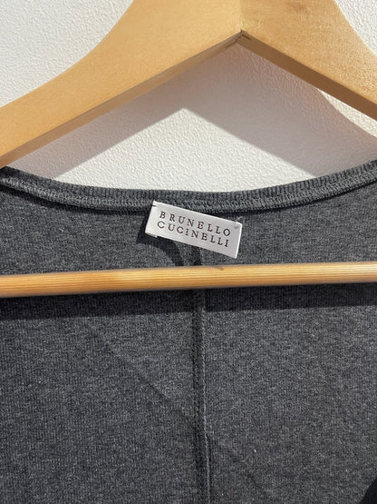 Top Brunello Cucinelli gris T.M