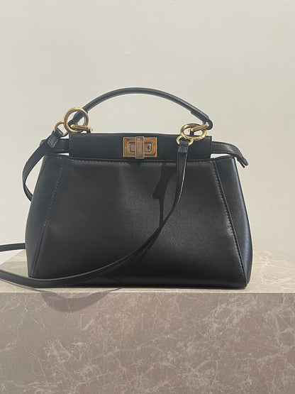 Sac Fendi Peekaboo Mini noir