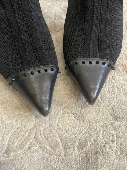 Bottines Christian Louboutin noires T.41