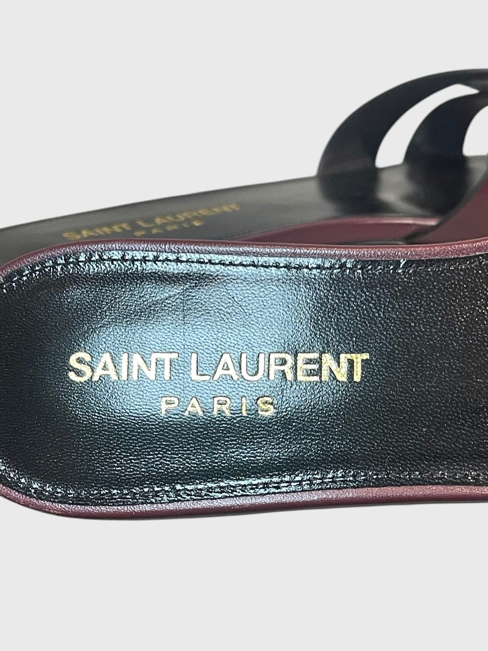 Sandales Saint Laurent Tribute T.37