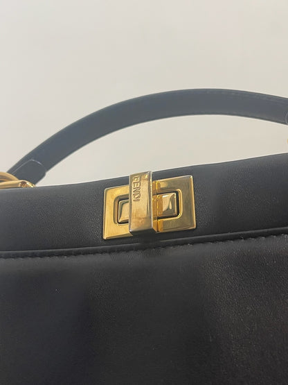 Sac Fendi Peekaboo Mini noir