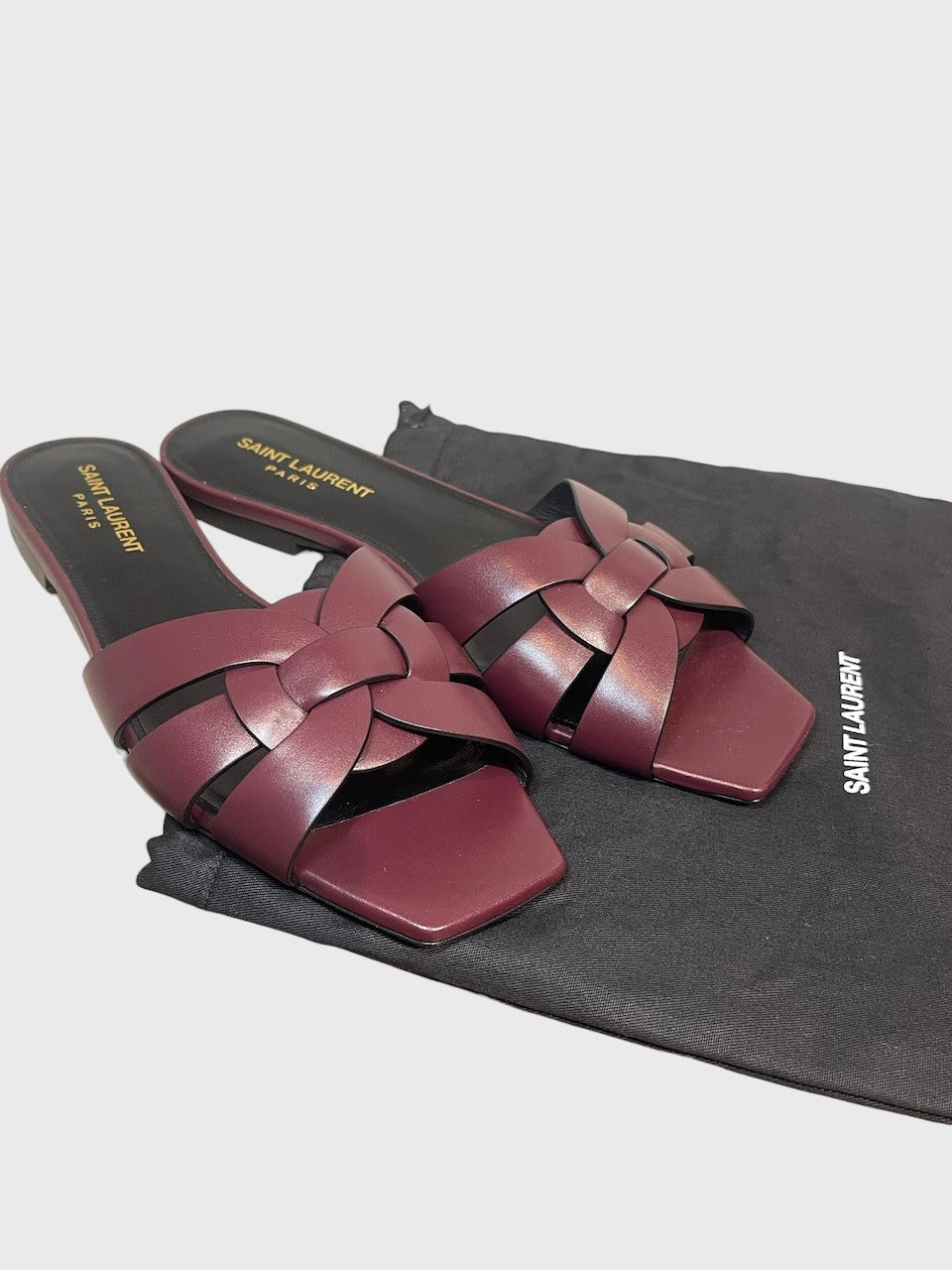 Sandales Saint Laurent Tribute T.37
