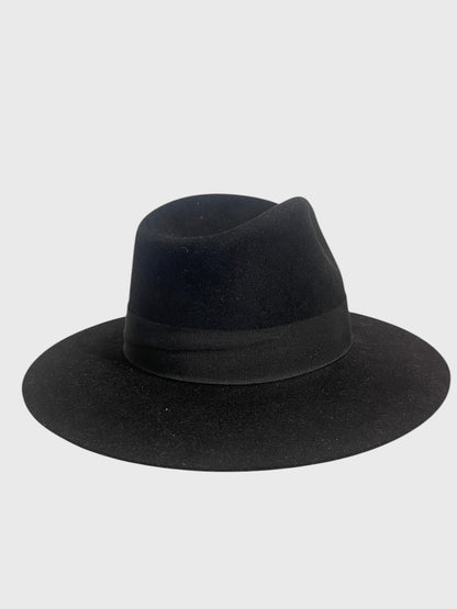 Chapeau Saint Laurent noir T.57