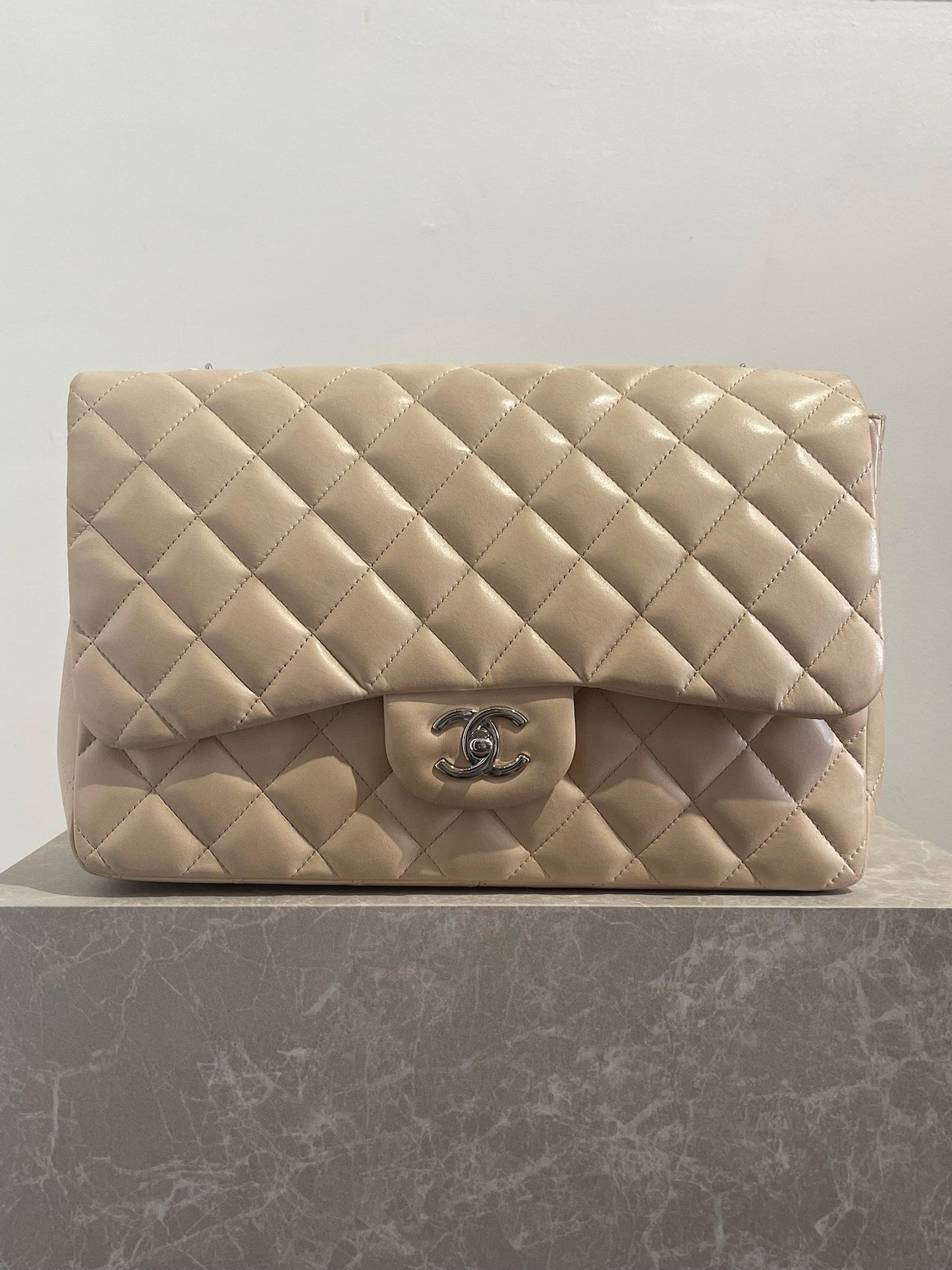 Sac Chanel Timeless beige