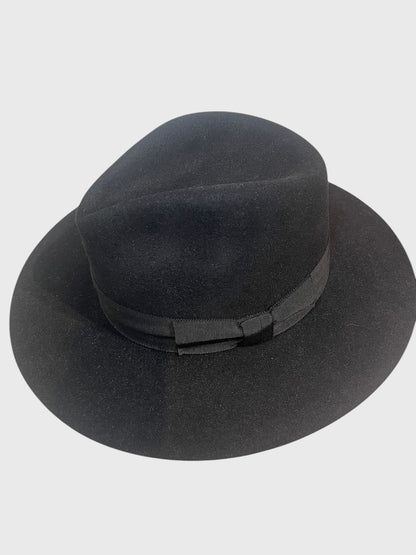 Chapeau Saint Laurent noir T.57