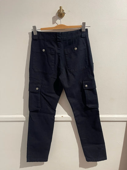 Pantalon Isabel Marant bleu marine T.36
