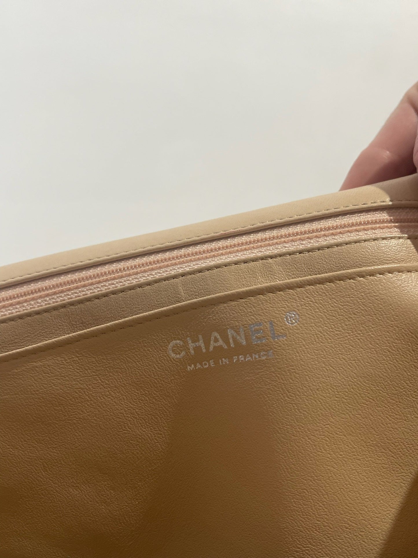 Sac Chanel Timeless beige