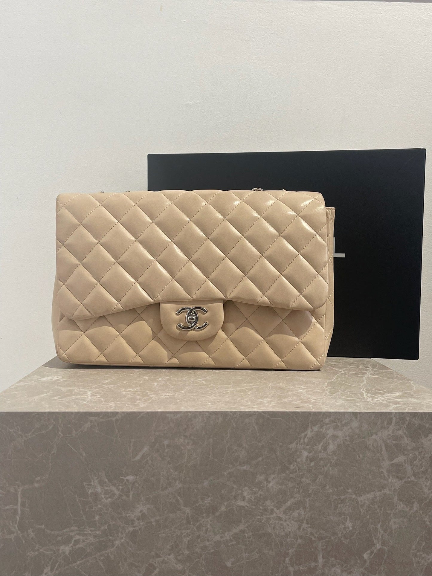 Sac Chanel Timeless beige