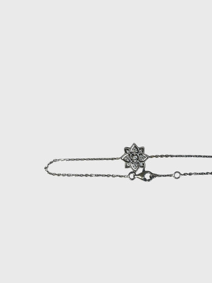 Bracelet Stone en or blanc