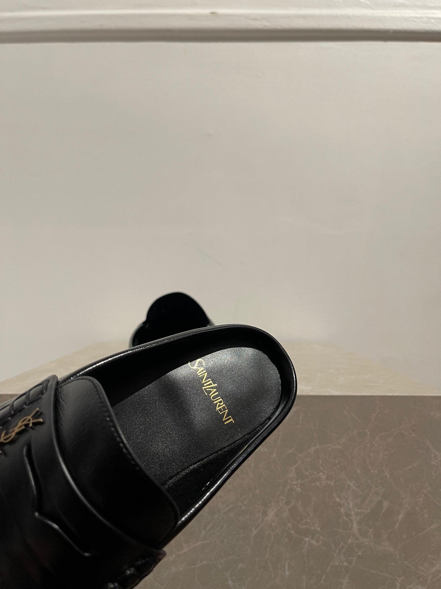 Mules Saint Laurent Le Loafer T.37,5