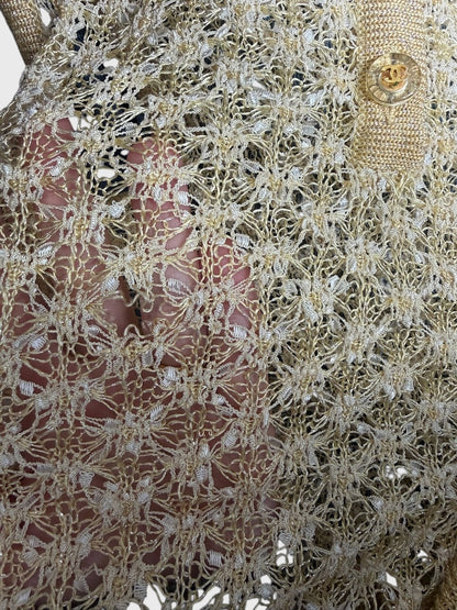 Top Chanel jaune T.36