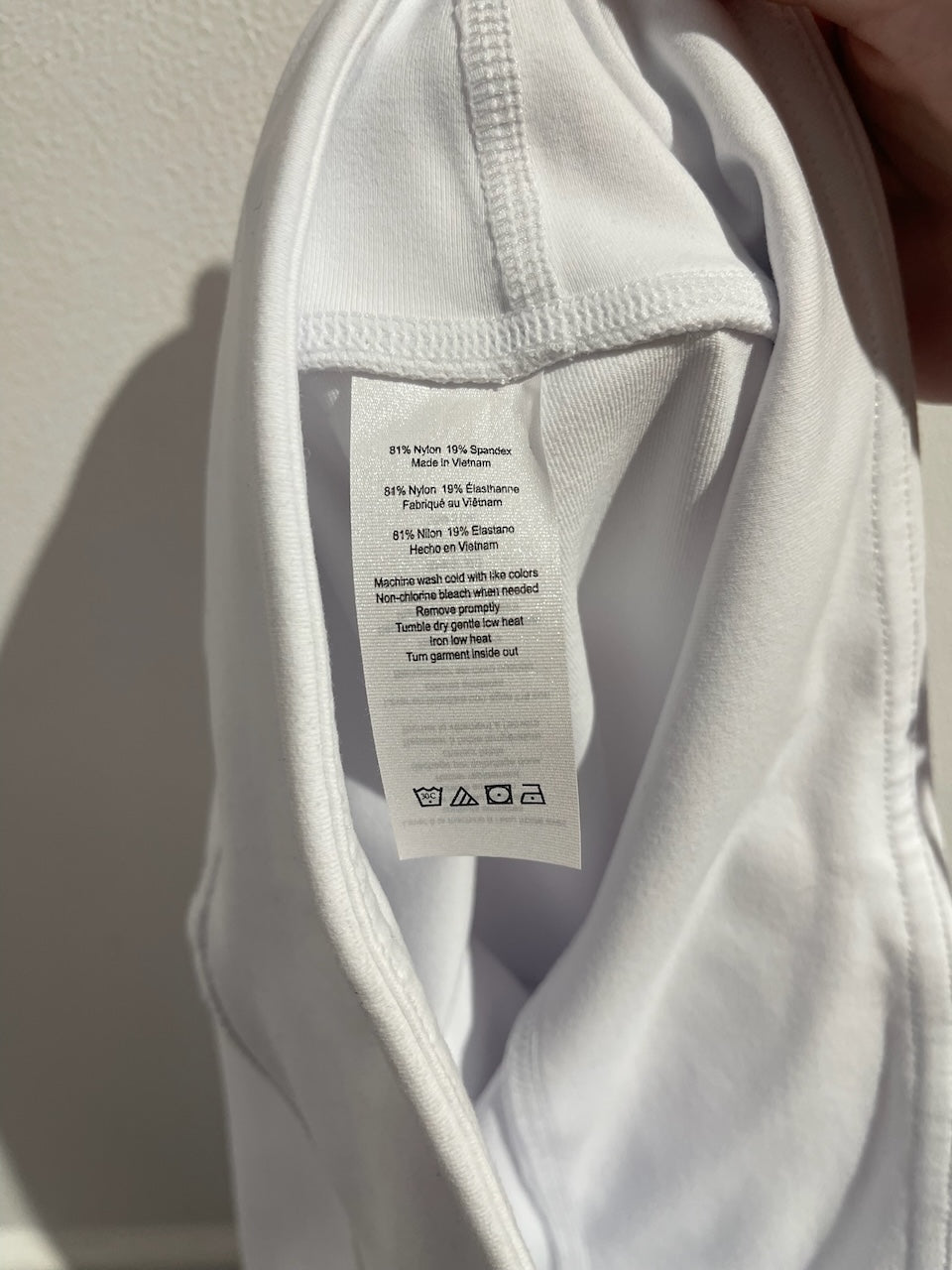 Legging capri Alo Yoga blanc T.XS