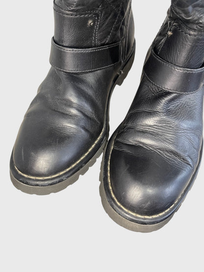 Bottes Chanel noires T.40