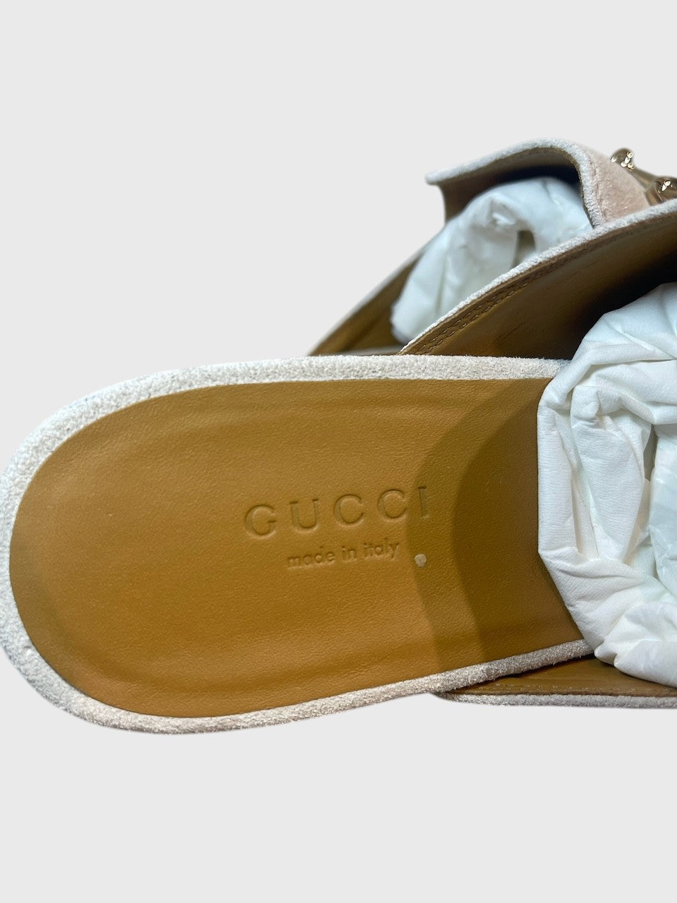 Mules Gucci Princetown grises T.37,5